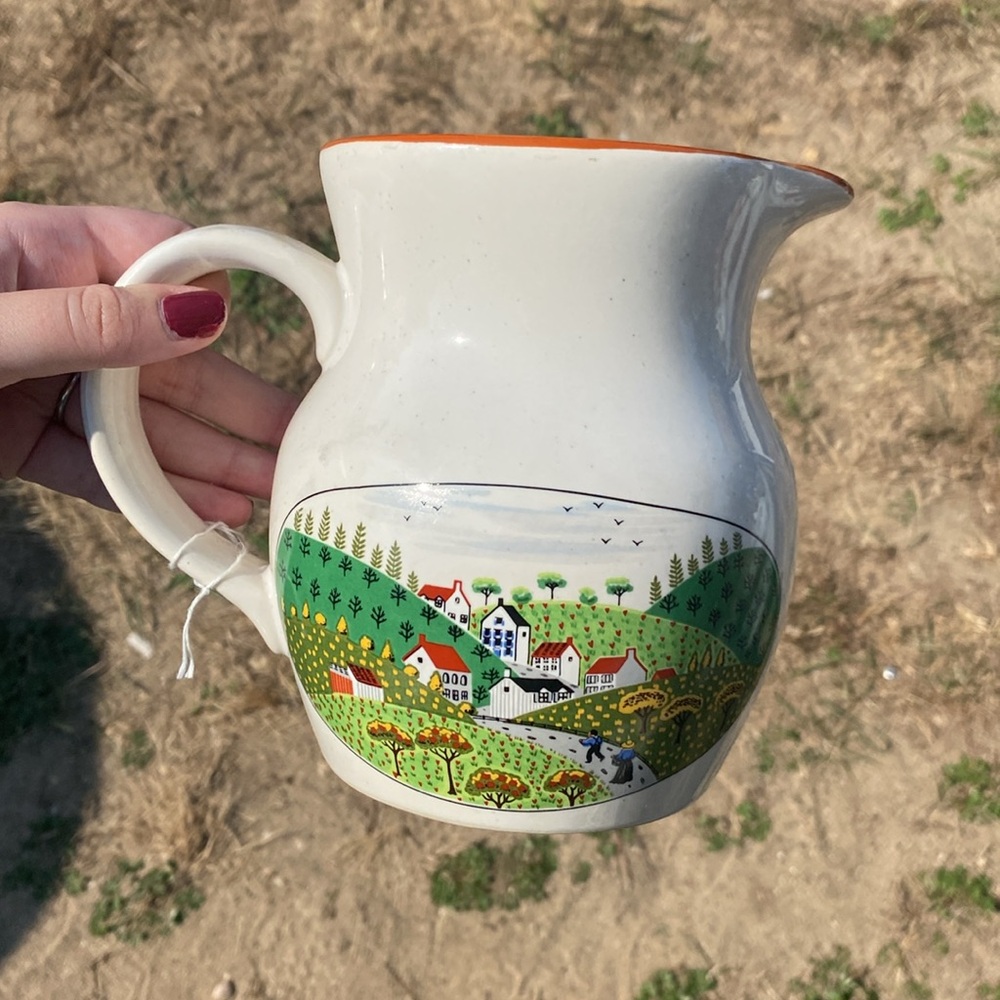 Newcor Stoneware Vintage Made in Japan Country Village Collection